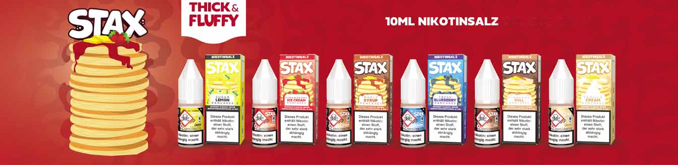 STAX Nikotinsalz Liquid Strapped Prohibition Vapes Berlin-dampft